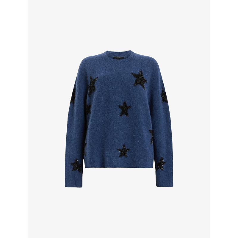 Starlet Jumper In Midnight Blue Product Image