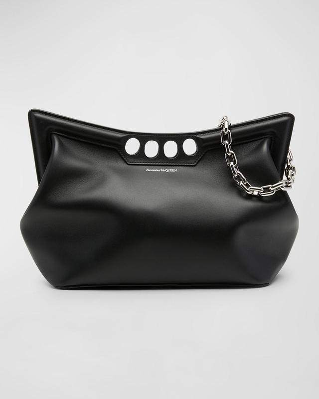 Womens The Peak Leather Shoulder Bag Product Image