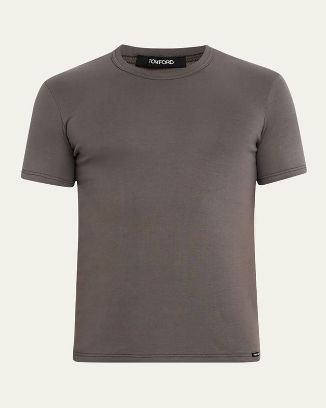 Mens Solid Stretch Jersey T-Shirt Product Image