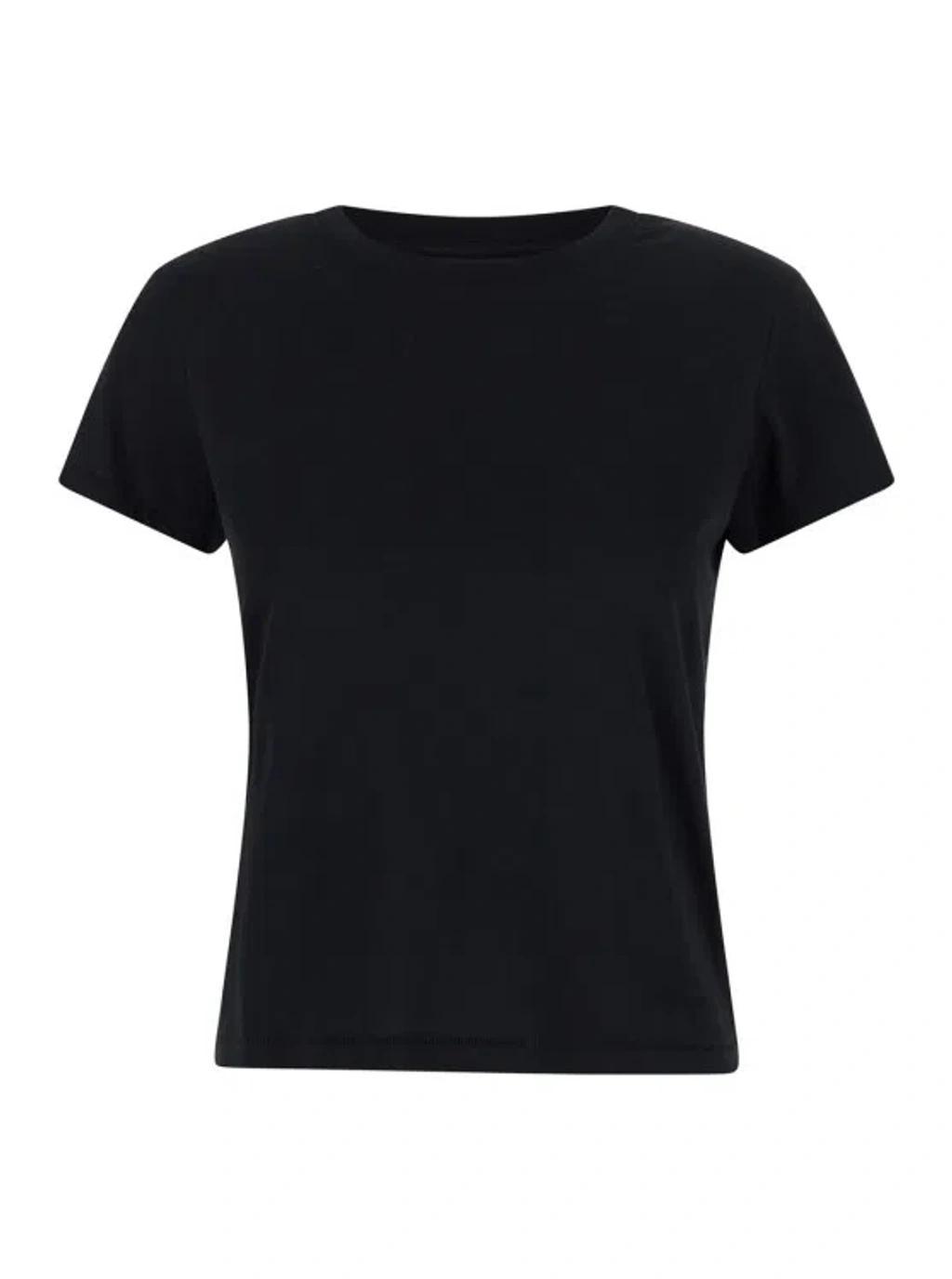 Petite White Premium Cotton Cap Sleeve T-shirt product image