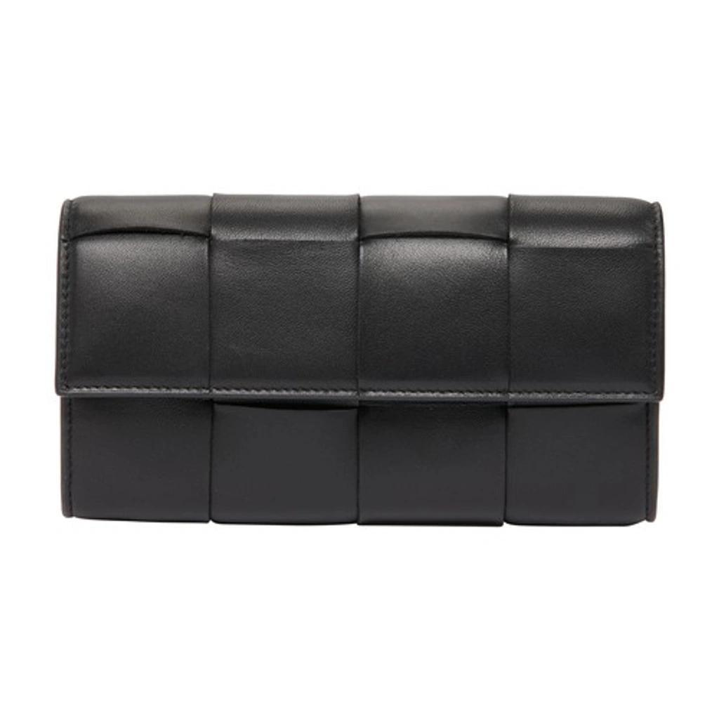 Zipped Wallet In Black Product Image