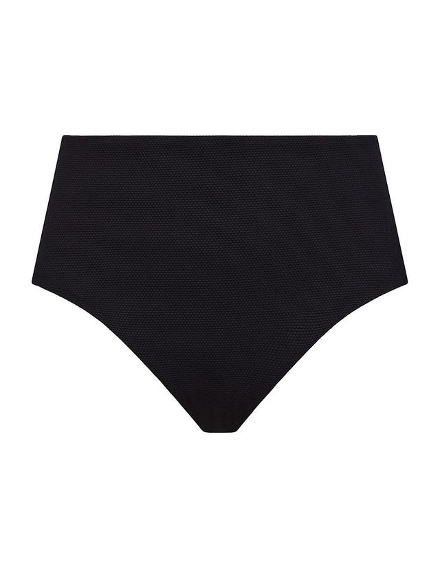 SPANX Piqu High Waist Shaping Bikini Bottoms Product Image