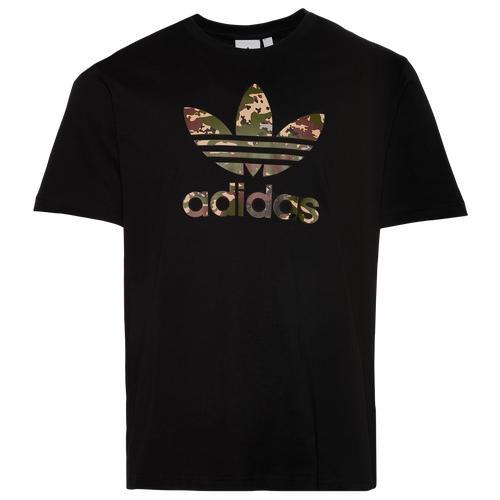 adidas Originals Mens adidas Originals Trefoil T-Shirt - Mens Black/Multi Product Image