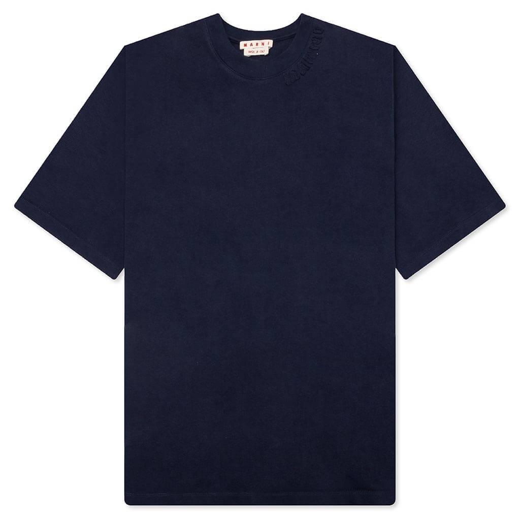 Oversized T-Shirt - Blue Marine Male Product Image