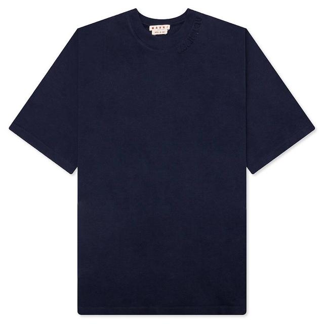 Oversized T-Shirt - Blue Marine Male Product Image