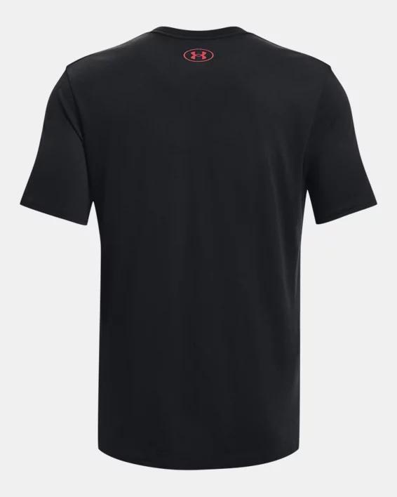 Under Armour Mens Under Armour Collegiate T-Shirt - Mens Black/Black Product Image