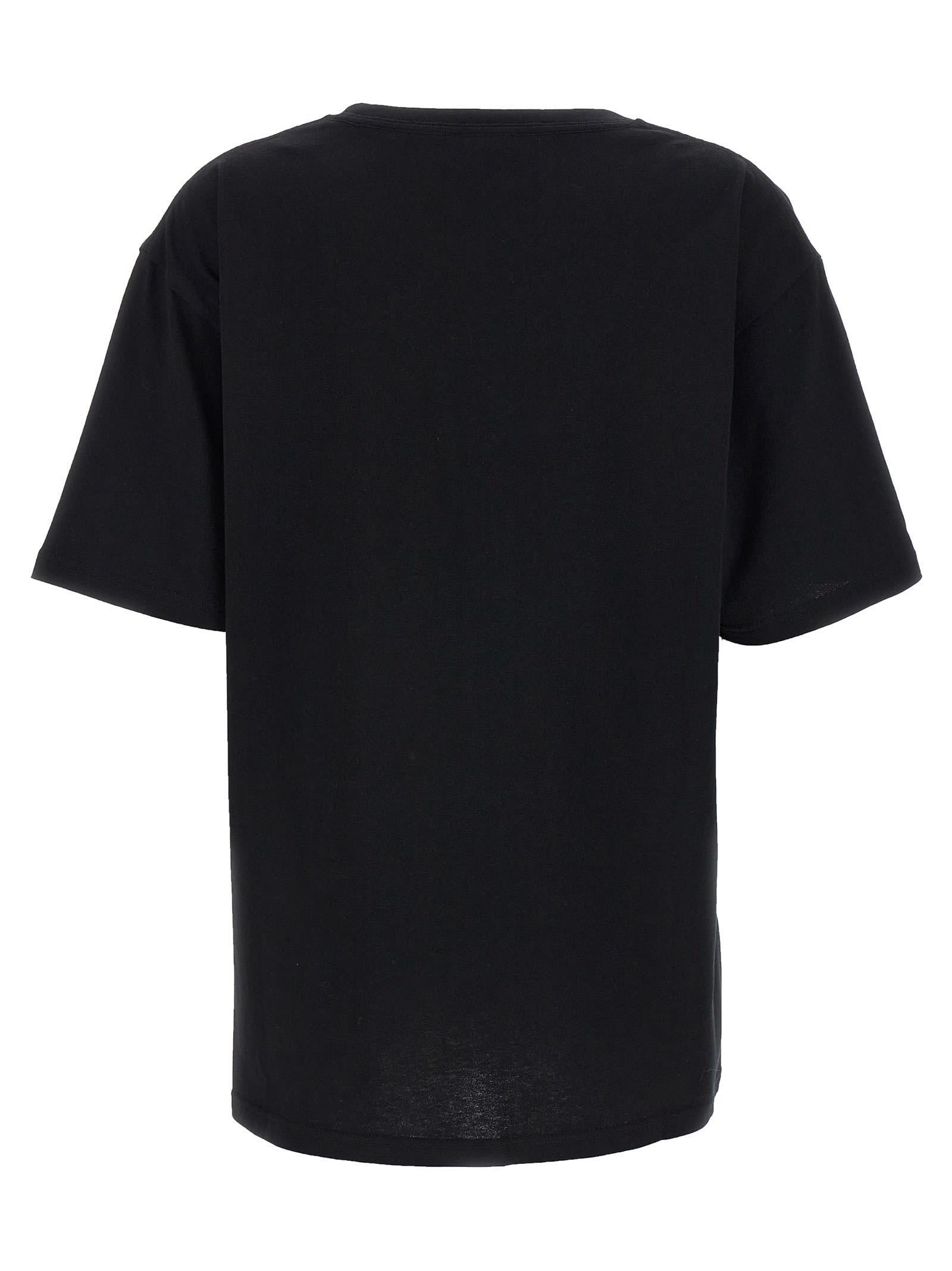 VALENTINO Logo-print T-shirt In Black Product Image