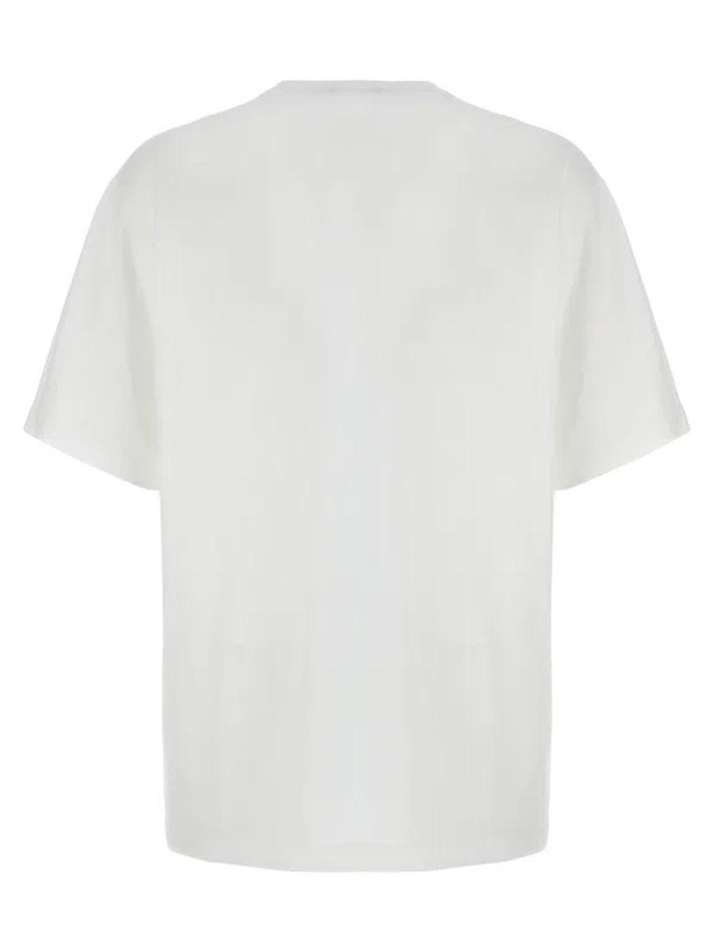 Logo Patch T-shirt In White Product Image