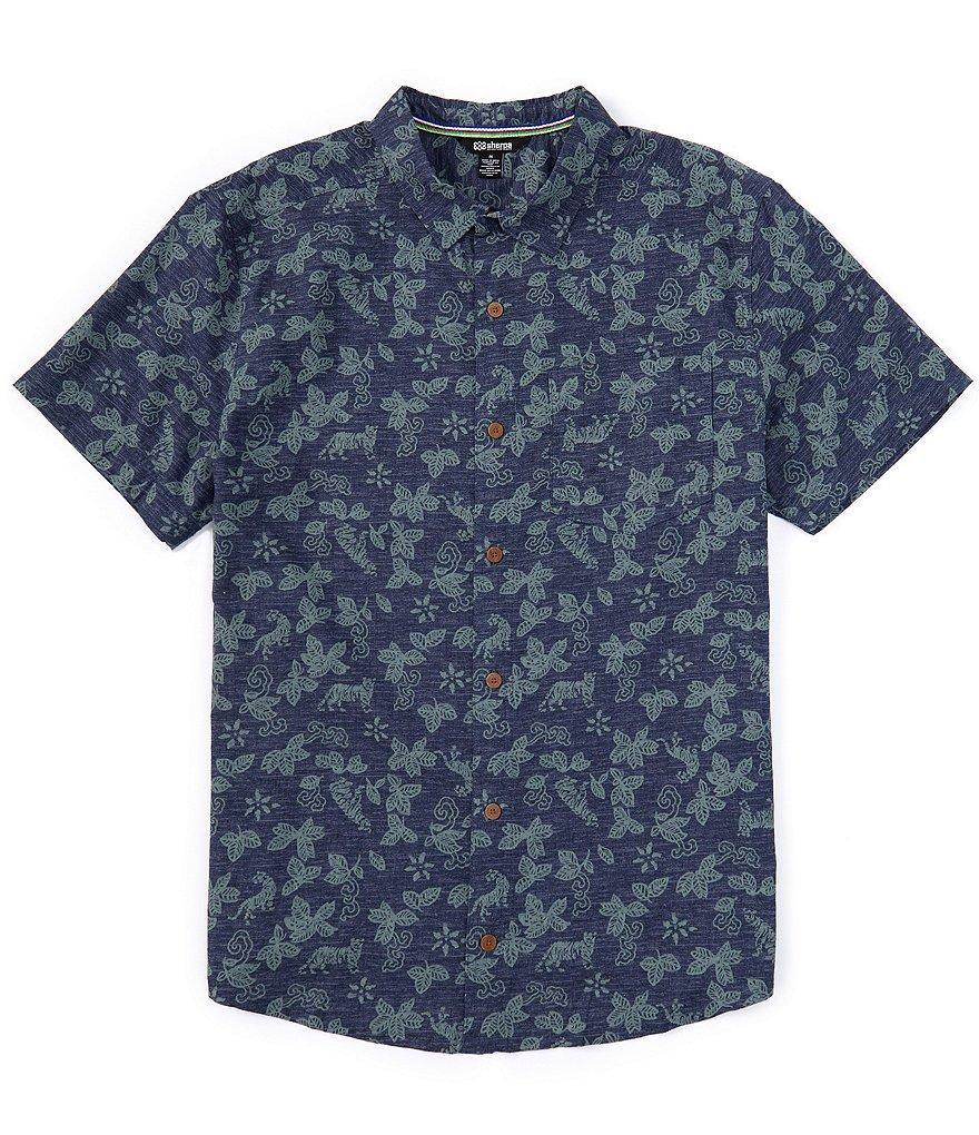 Sherpa Adventure Gear Short Sleeve Tiger Floral Woven Shirt Product Image