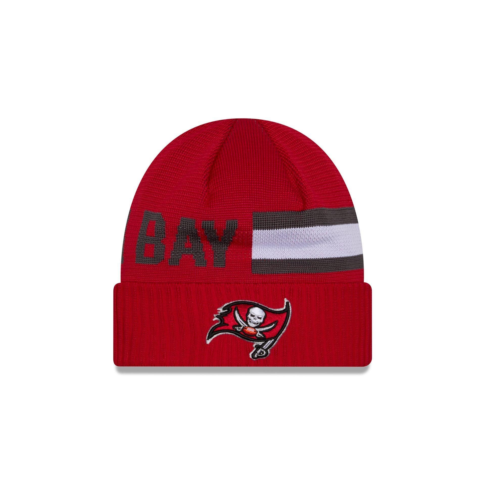 Tampa Bay Buccaneers 2024 Cold Weather Tech Knit Beanie Male Product Image