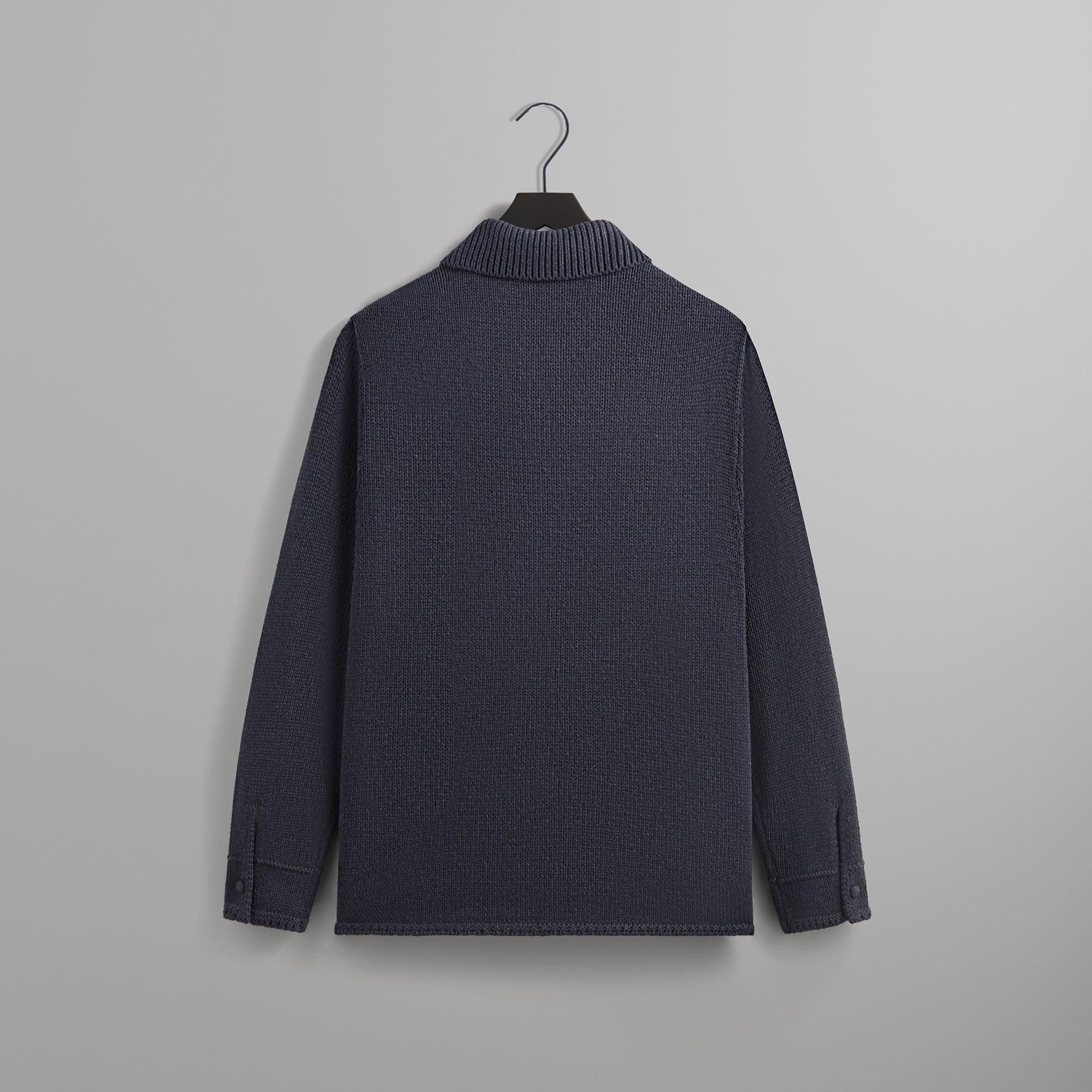 Kith Chunky Knit Ginza Cardigan - Tincture Heather Male Product Image