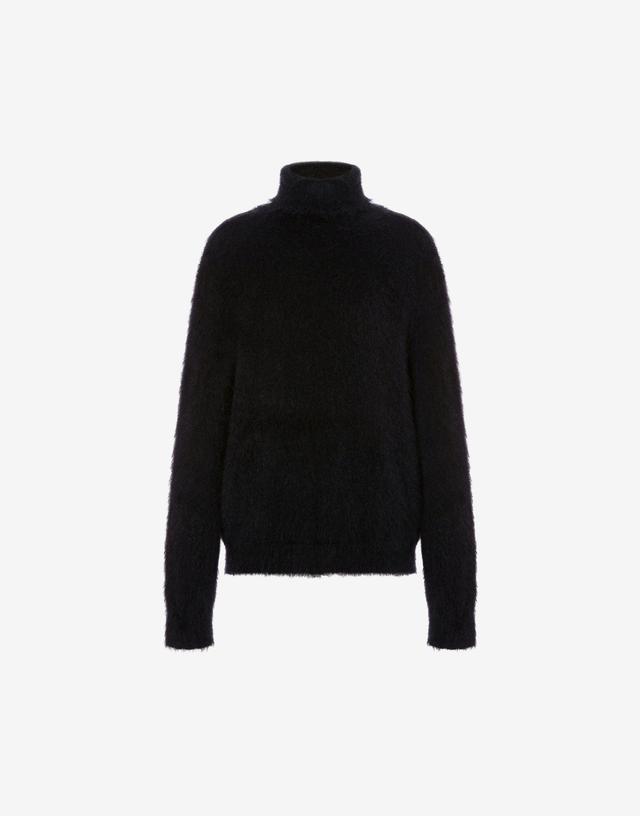 Superkid mohair polo neck sweater Product Image