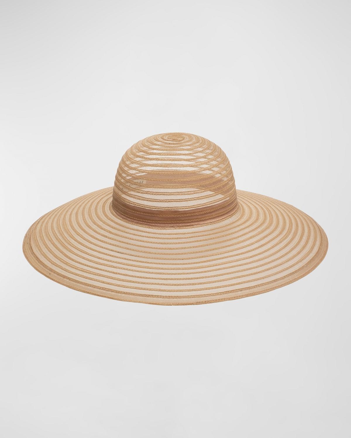 Womens Bunny Packable Wide-Brim Sun Hat Product Image