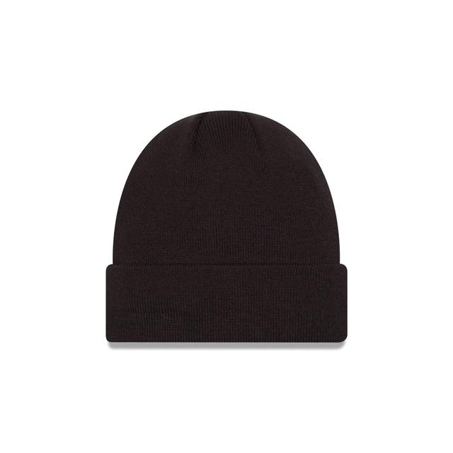 New Era Basic Black Knit Hat Male Product Image