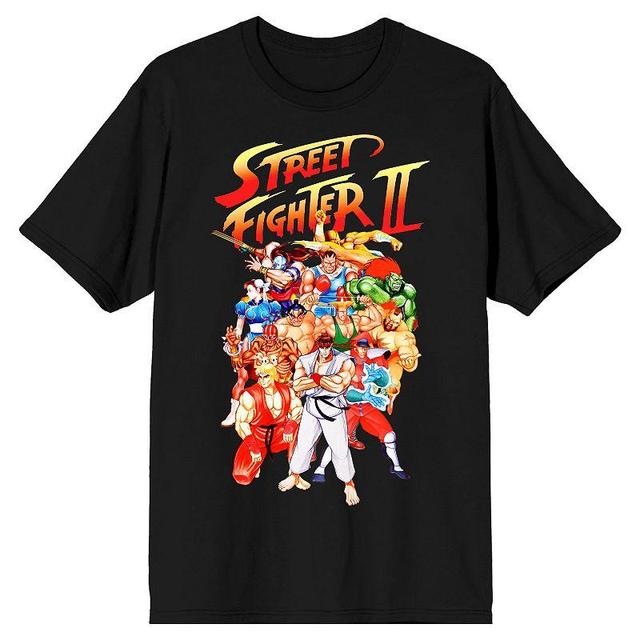 Mens Street Fighter Character Group Tee Product Image