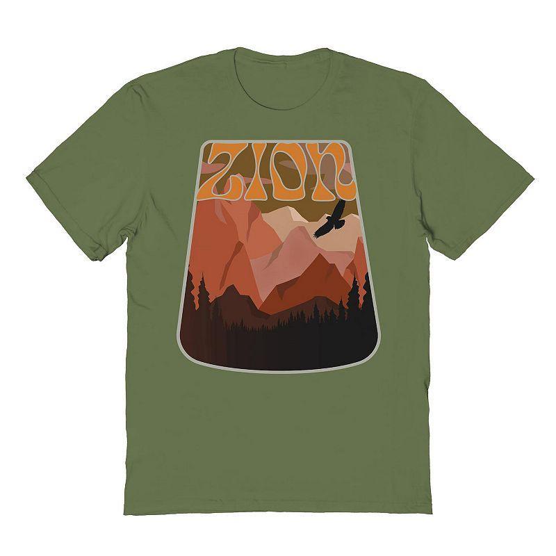 Mens Country Parks Zion Shape Graphic Tee Product Image