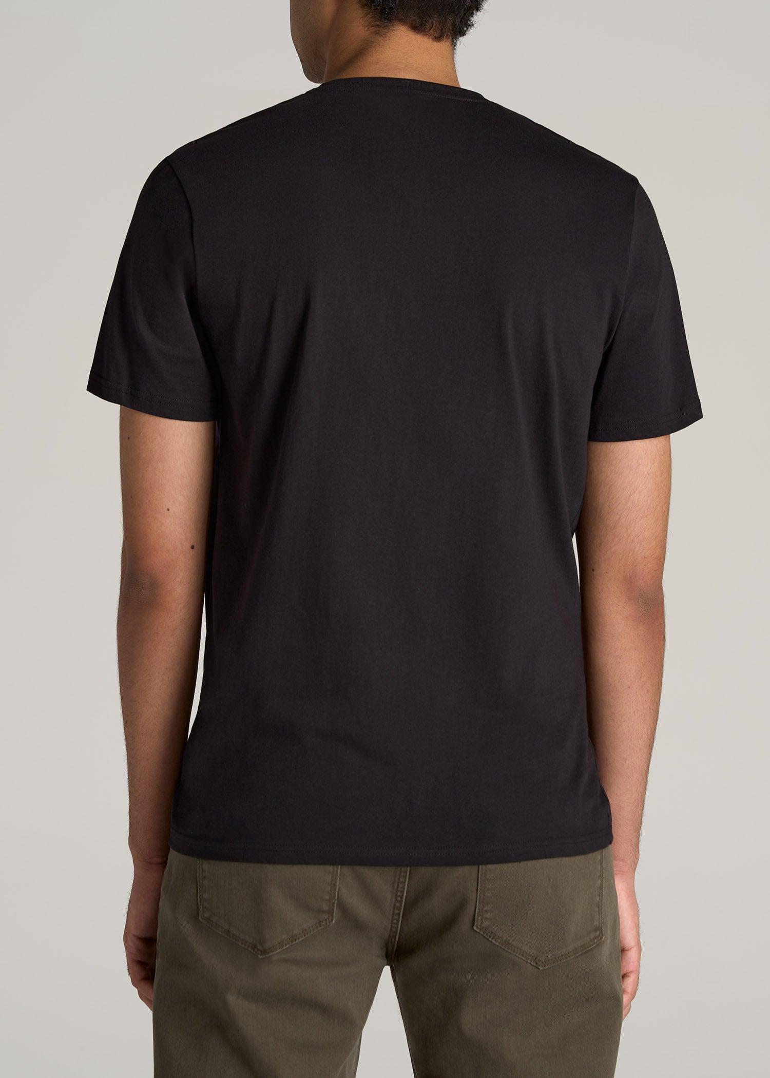 The Everyday REGULAR-FIT Crewneck Tall Men's T-Shirt in Black Male Product Image