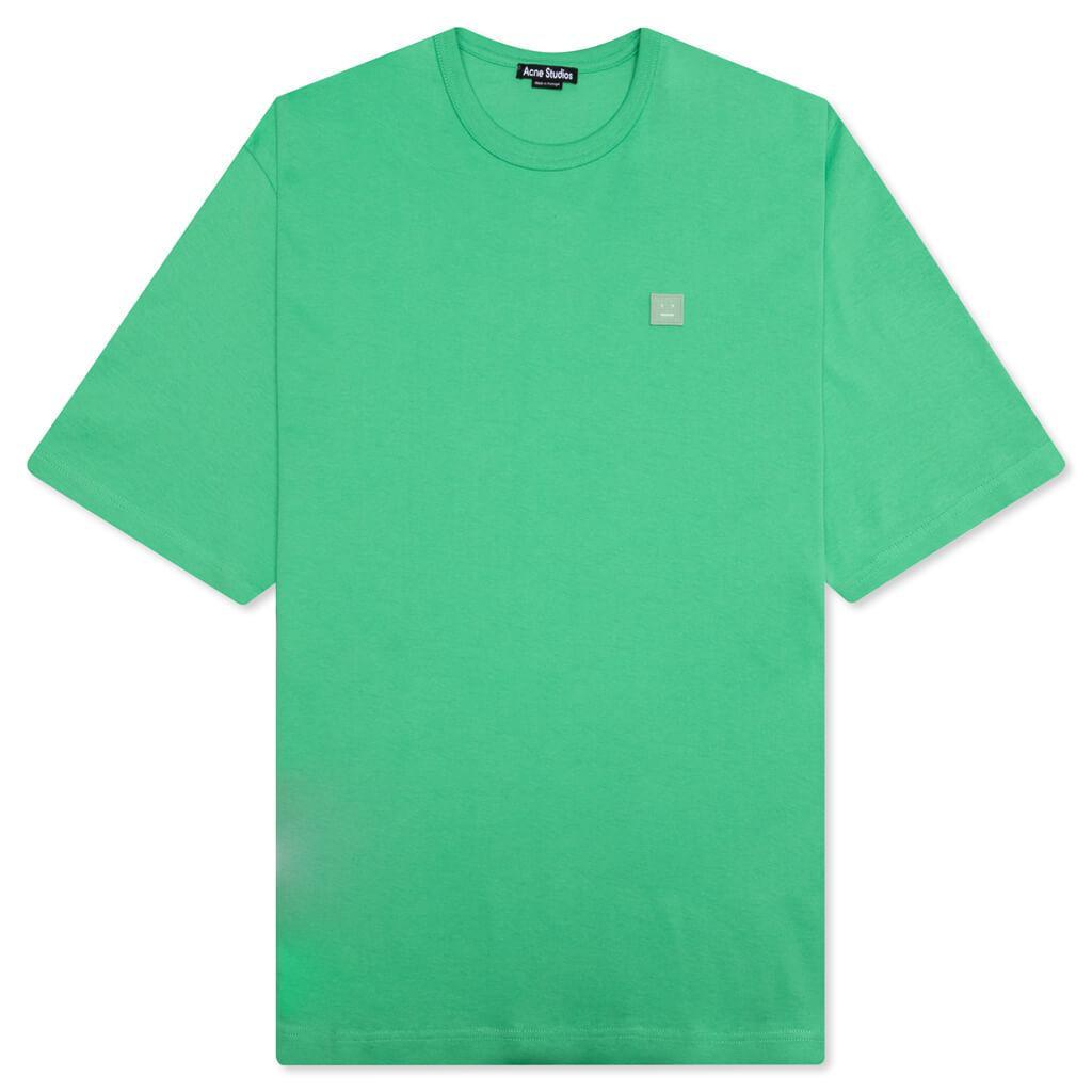 Face Logo Patch T-Shirt - Fern Green Male Product Image