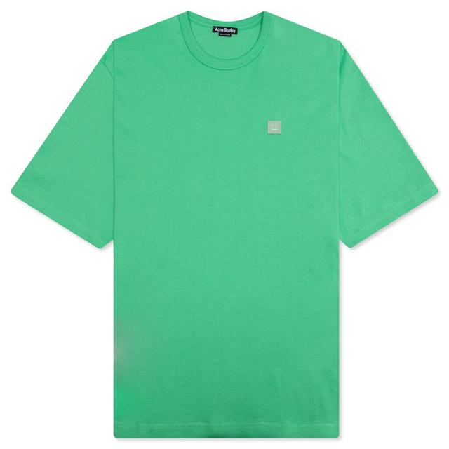 Face Logo Patch T-Shirt - Fern Green Male Product Image