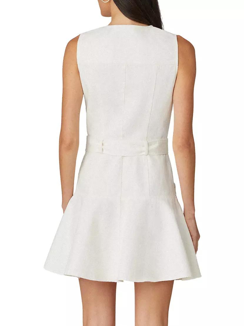 Anya Cotton Belted Minidress Product Image