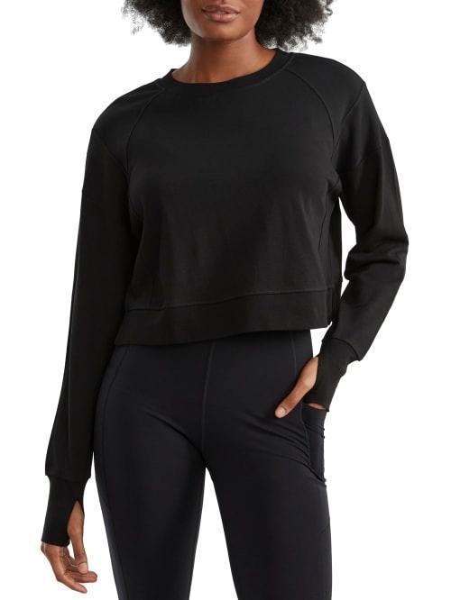 Sweaty Betty After Class Cropped Sweatshirt Product Image