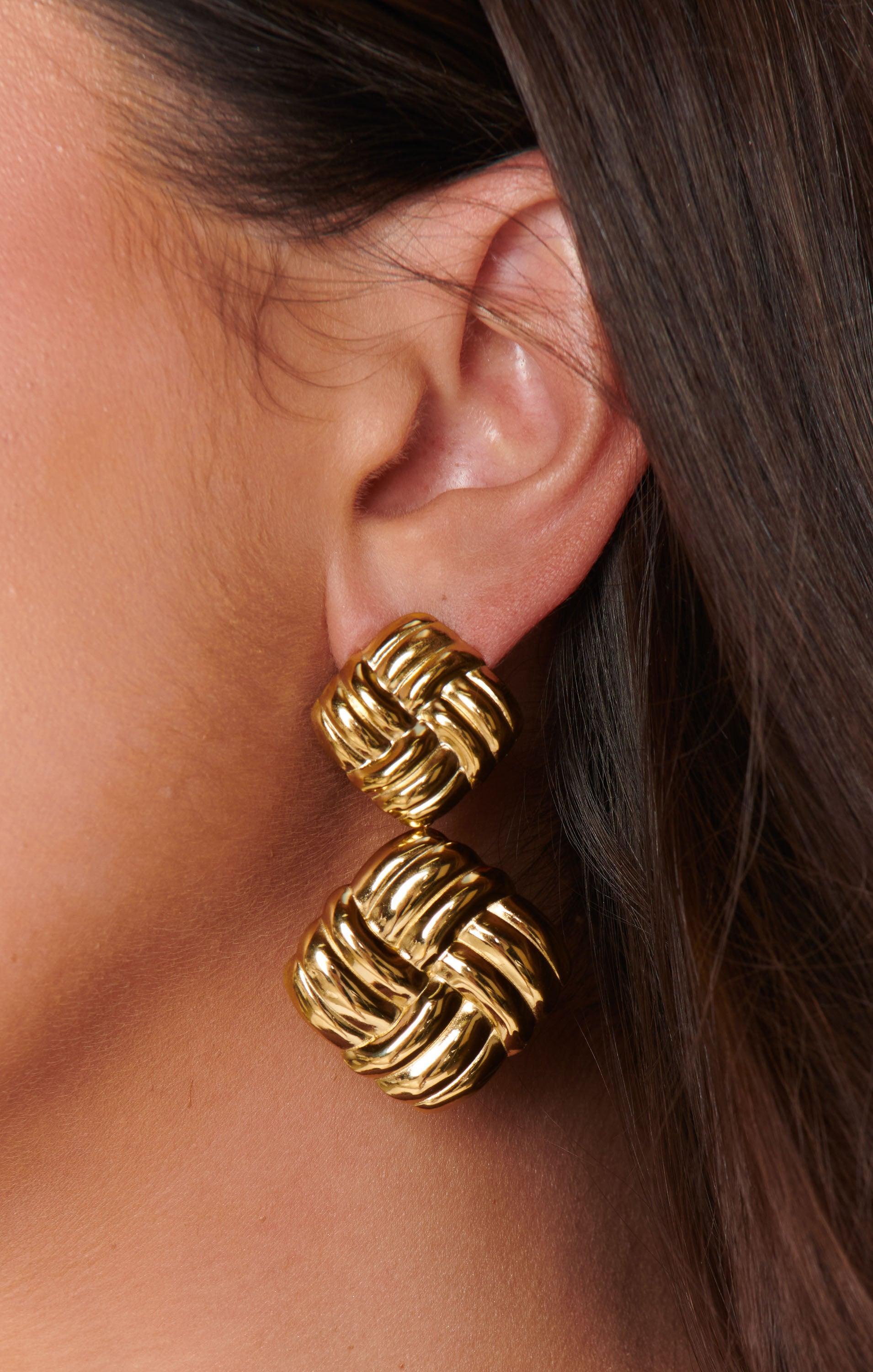 Petit Moments Liv Earrings ~ Gold Product Image