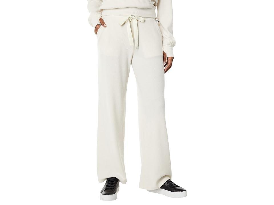 THRIVE SOCIETE Wide Leg Lounge Pants (Creme Brulee) Women's Casual Pants Product Image