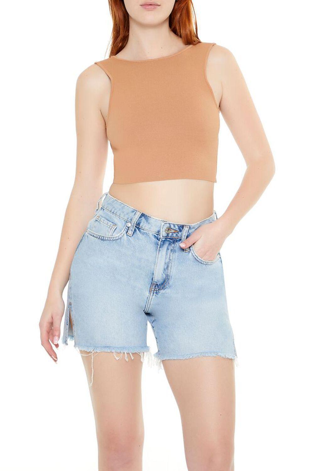 Sweater-Knit Crop Top | Forever 21 Product Image