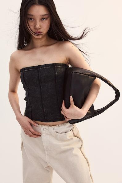 Ribbed Tube Top with Flatlock Seams product image