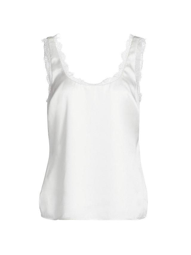 Womens Britney Silk Tank Top Product Image