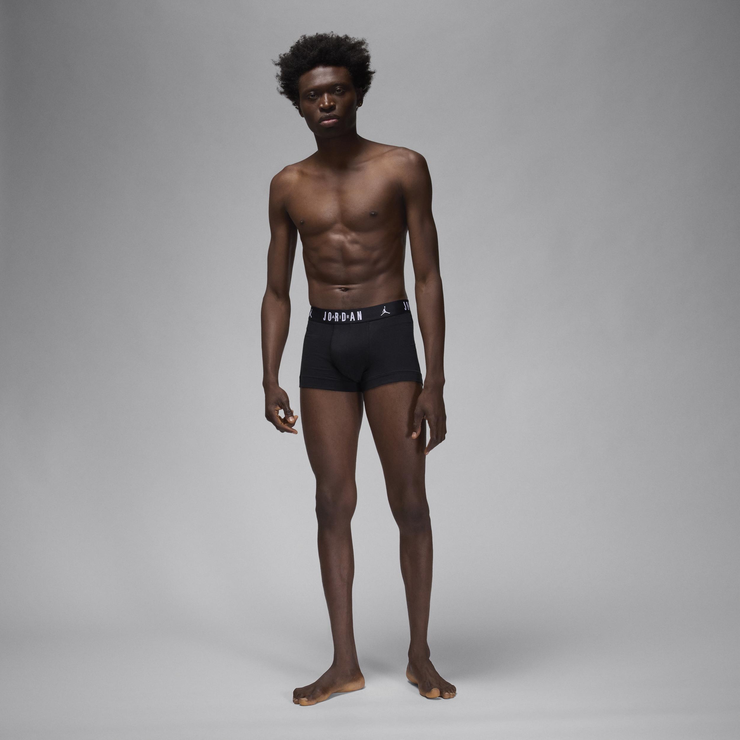 Men's Jordan Flight Cotton Boxer Briefs (3-Pack) Product Image