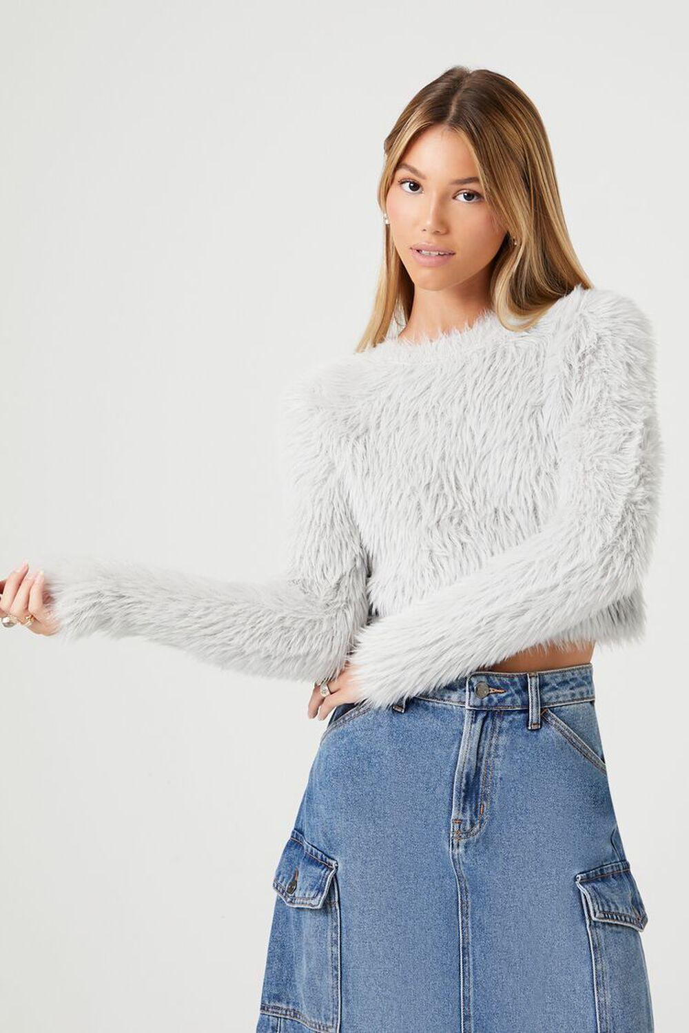 Shaggy Faux Fur Sweater | Forever 21 product image