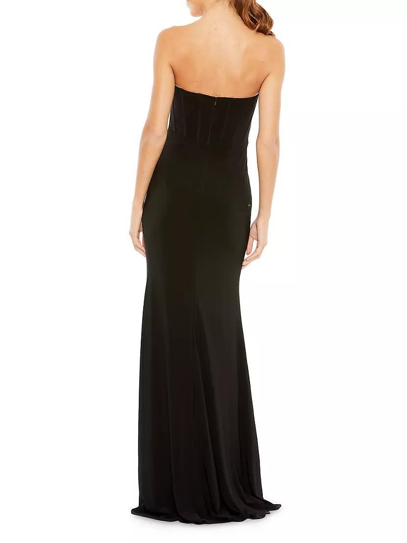 Ieena Strapless Jersey Gown Product Image