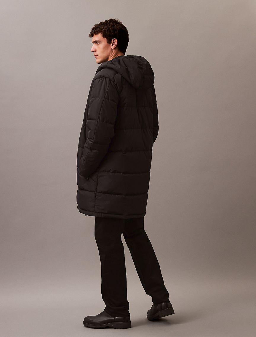 Heavyweight Hooded Long Puffer Coat Product Image