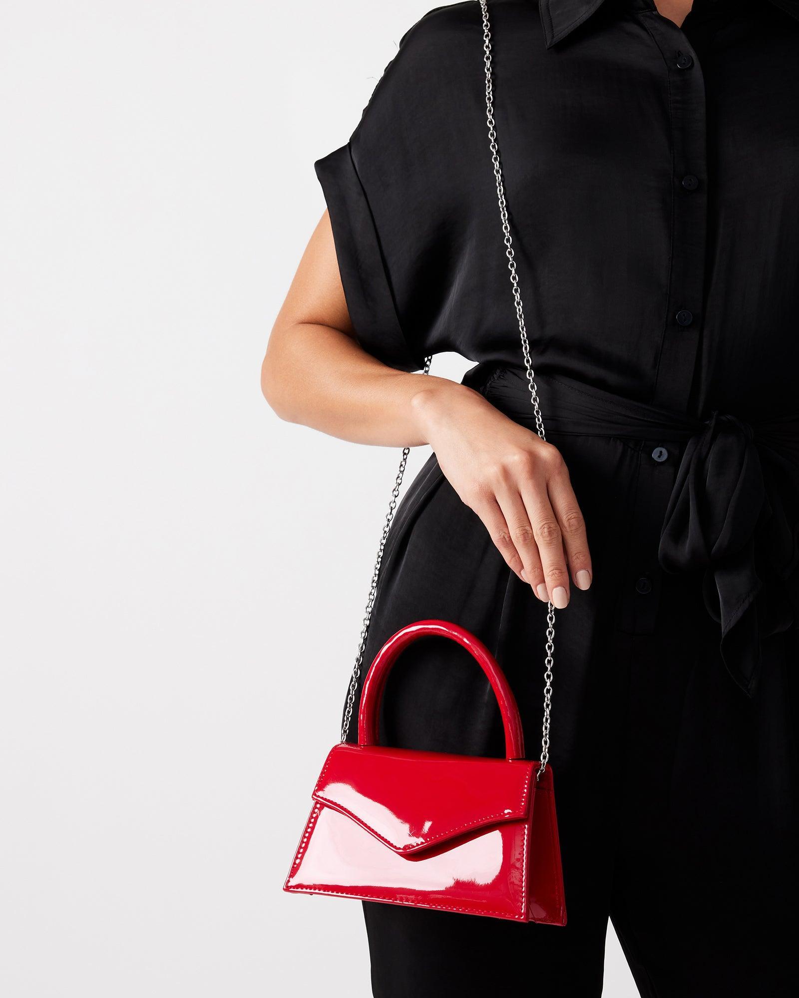 AMINA BAG RED PATENT Product Image