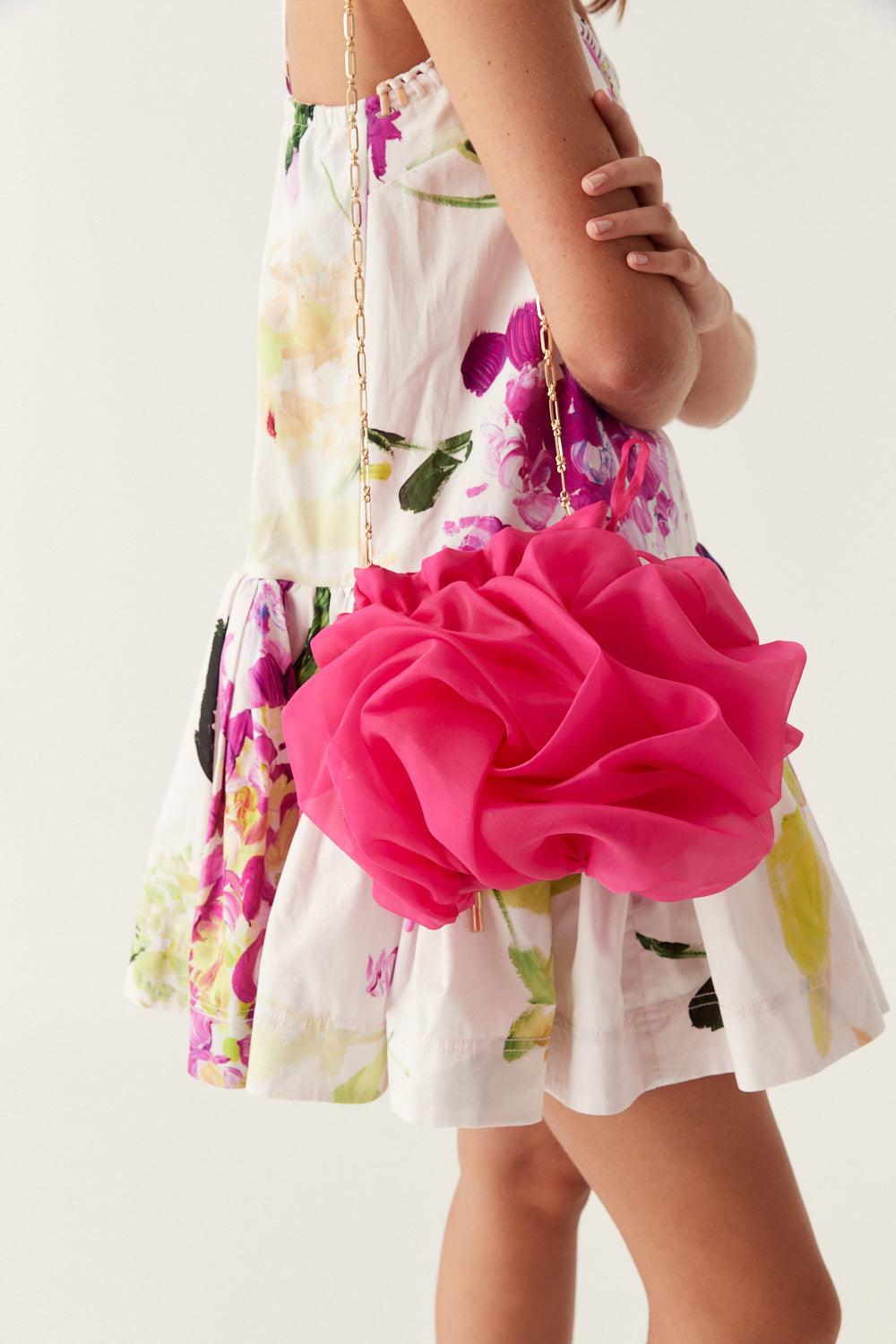 Evalie Organza Ruffle Bag Product Image