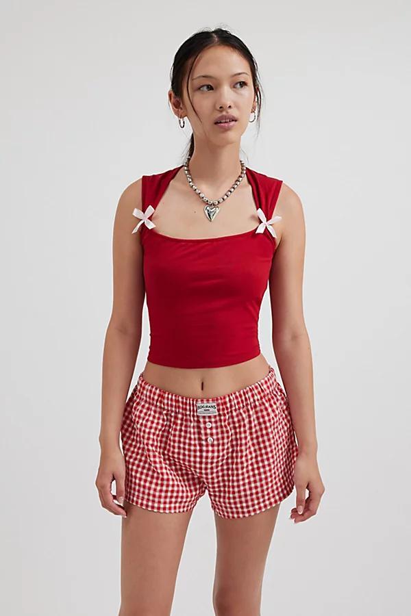 Motel Jinso Bow Tank Top Womens at Urban Outfitters Product Image