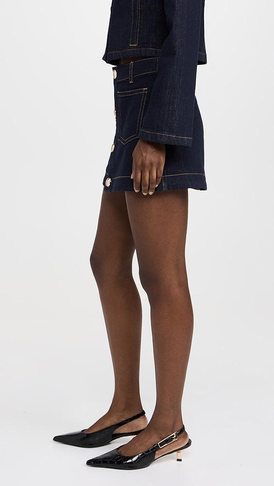 BARDOT Lorenzo Denim Mini Skirt | Shopbop Product Image