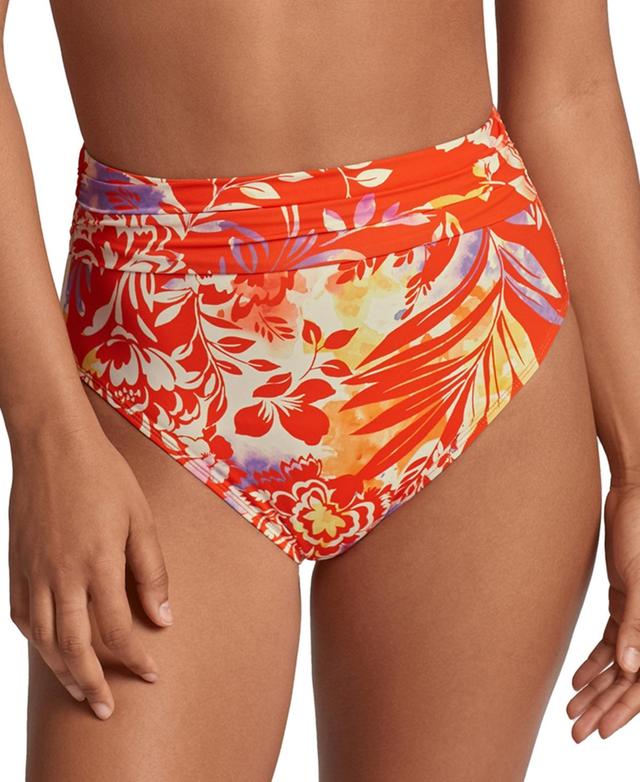 Lauren Ralph Lauren Womens Semi-Shirred-Waistband Bikini Bottoms Product Image