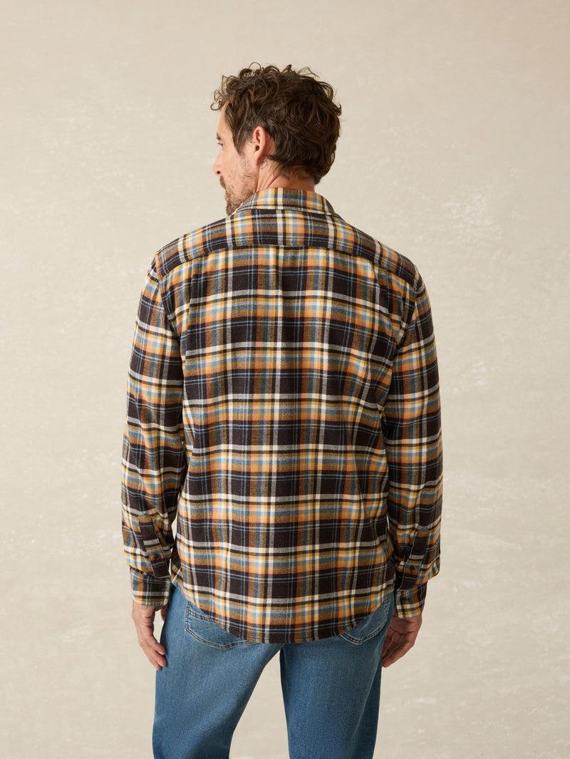 Super Brushed Flannel - Walnut Wood Plaid Product Image