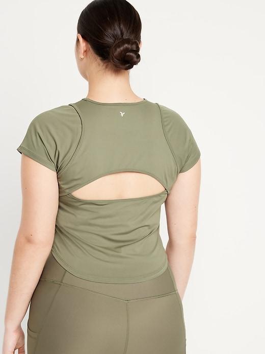 FlowForm Crop Cutout-Back Top Product Image