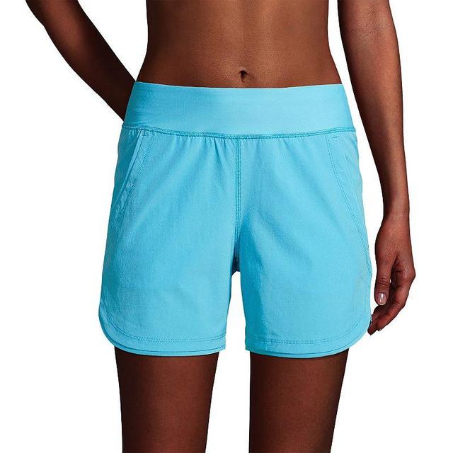 Womens Lands End 5 Quick Dry Swim Shorts With Panty Product Image