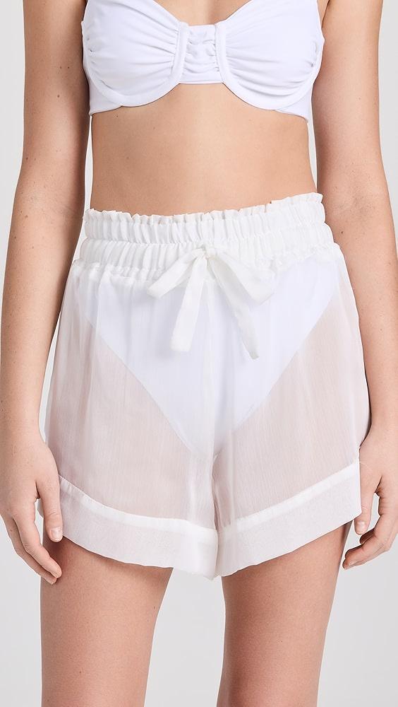 Shani Shemer Eden Rubber Band Shorts | Shopbop Product Image