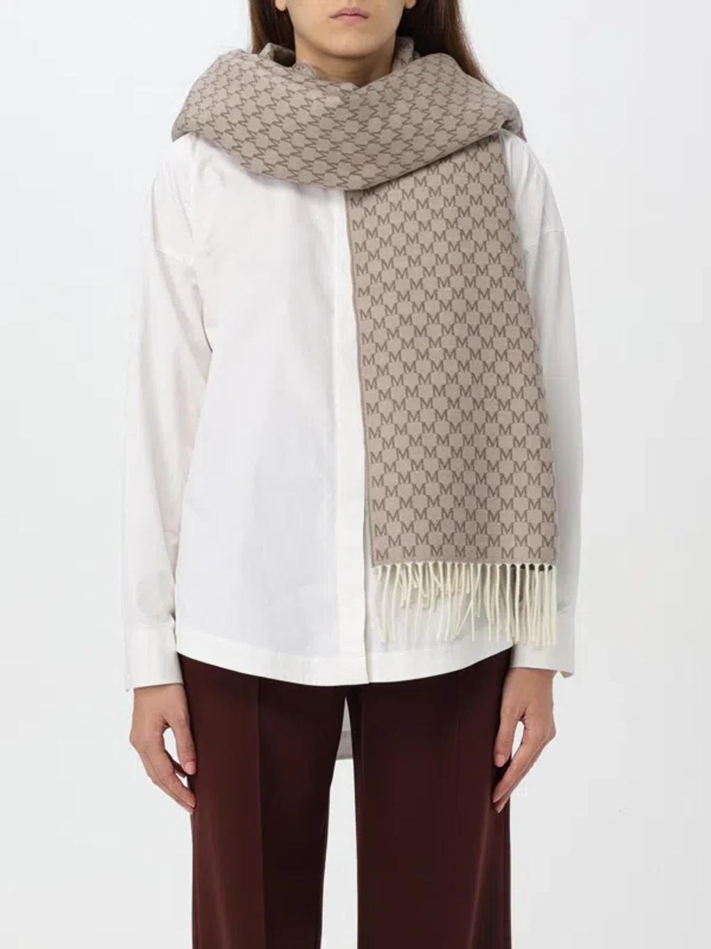 MAX MARA Scarf Woman Sand Women In Cream product image