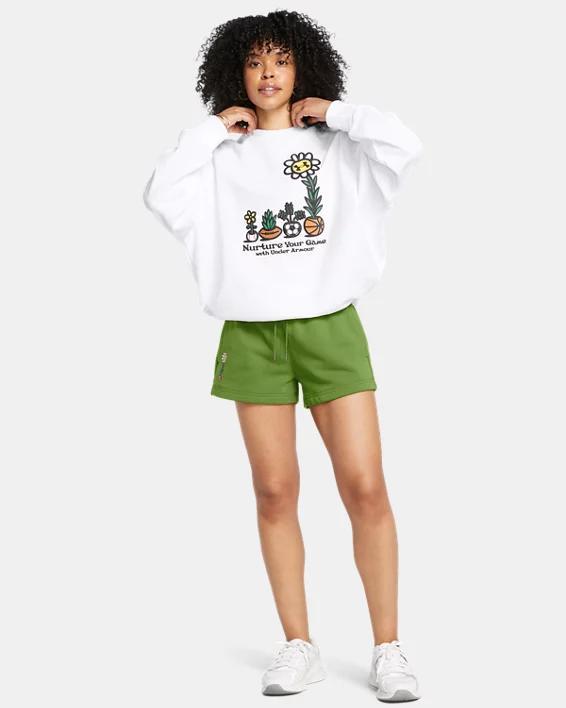 Women's UA Icon Heavyweight Terry Oversized Crew Product Image