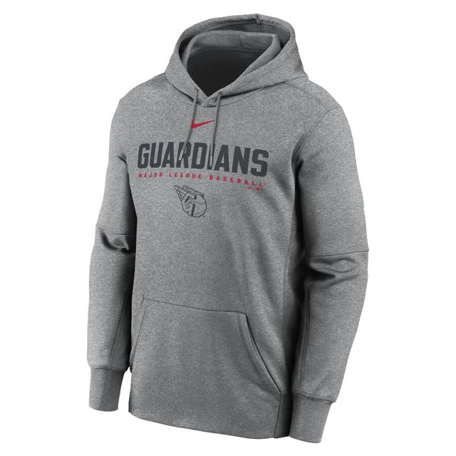 Cleveland Guardians Men’s Nike Therma MLB Pullover Hoodie Product Image