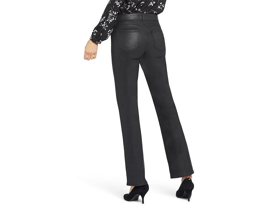 NYDJ Marilyn Coated Straight Leg Jeans Product Image