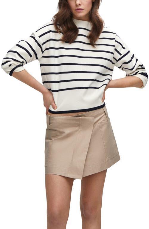 MANGO - Oversized striped sweater - XL - Women Product Image
