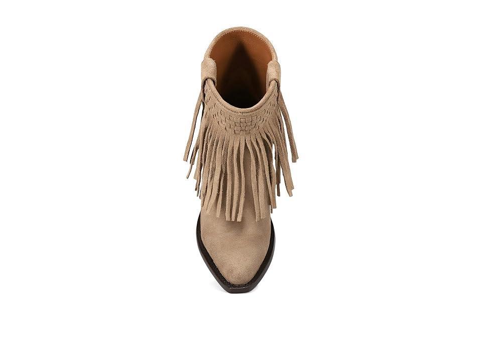 Frye Sacha Short Fringe Bootie Women's Boots Product Image