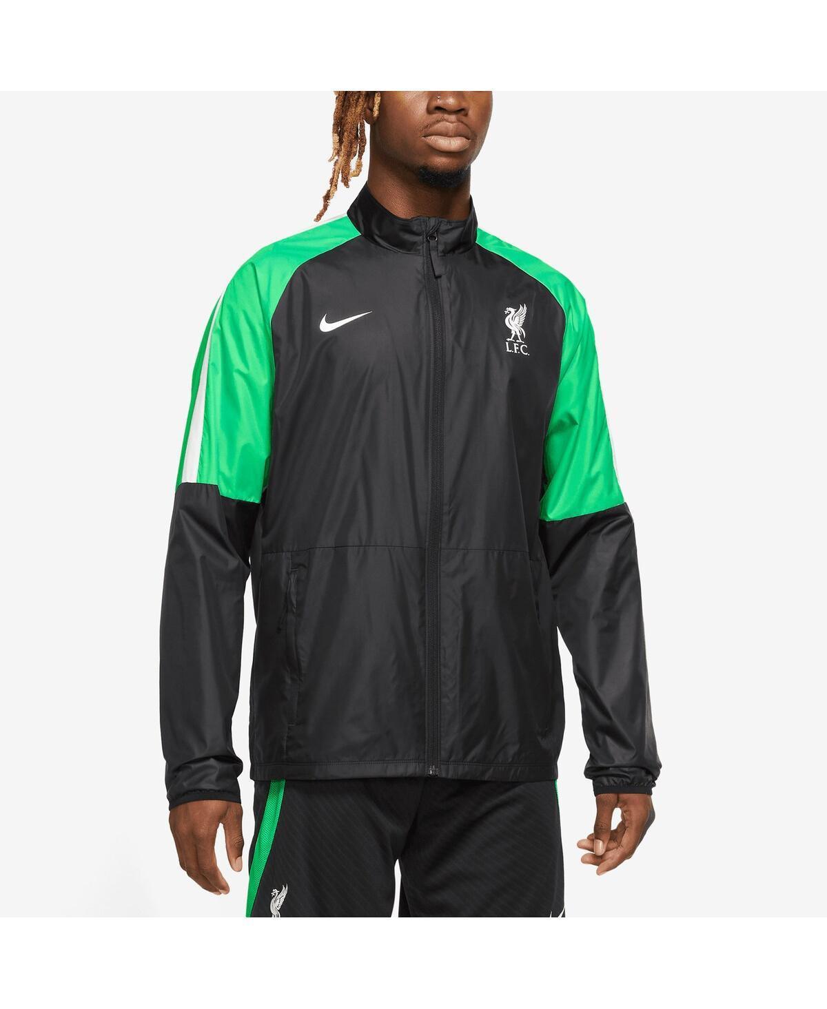 Mens Nike Black Liverpool Academy AWF Raglan Full-Zip Jacket Product Image